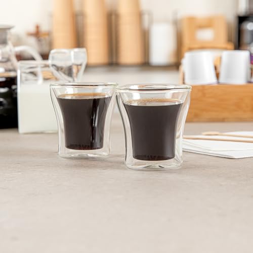 3 oz Professional Shot Glass Espresso Cup (2 Count)
