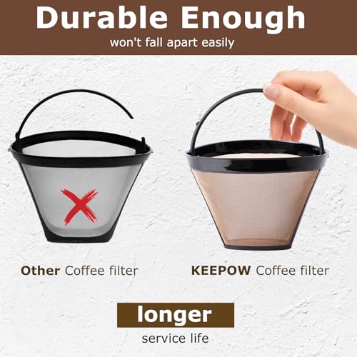 Reusable Coffee Filter Replacement 14 cup Compatible with Cuisinart