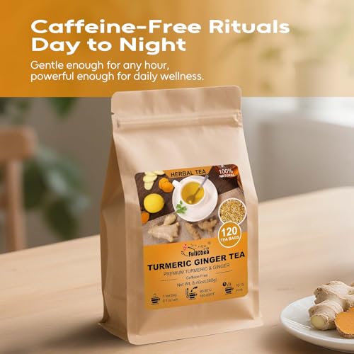 Turmeric Ginger Tea Bags (120 Count)