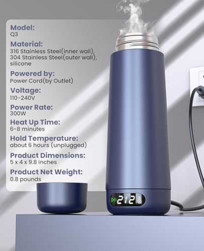Portable Electric Kettle for Travel Global Use 110