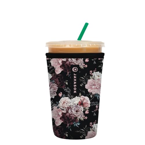 JavaSok Iced Coffee & Cold Soda Insulated Neoprene Cup Sleeve
