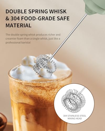 Rechargeable Milk Frother Handheld
