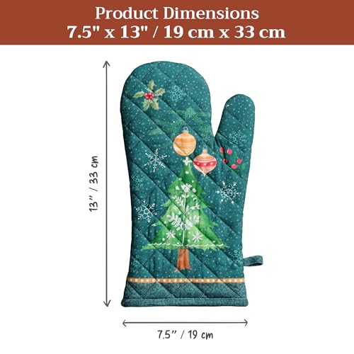 Maison d'Hermine Oven Gloves 100% Cotton Oven Mitt