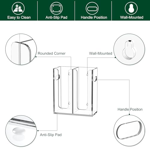 Disposable Coffee Cup Dispenser with Handles (2 Count)
