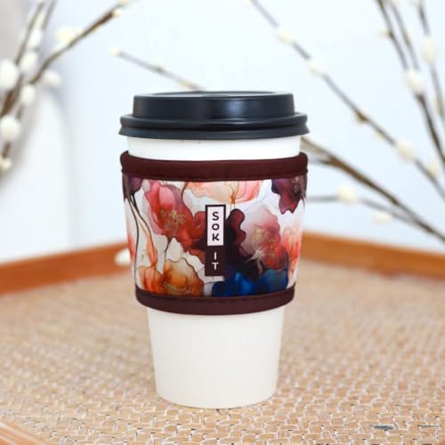 HotSok Coffee & Tea Reusable Insulated Neoprene Cup Sleeve