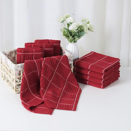 Kitchen Towels and Dishcloths Set (8 Count)