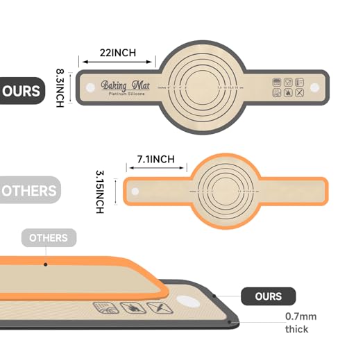 Silicone Bread Sling for Dutch Oven Baking (2 Count)
