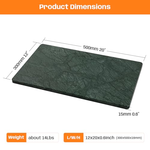 Green Marble Cutting Board for Kitchen