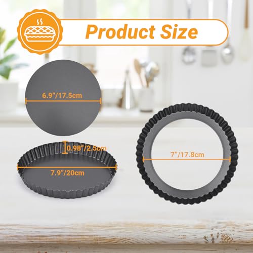 Tart Pan 8 Inch (4 Count)