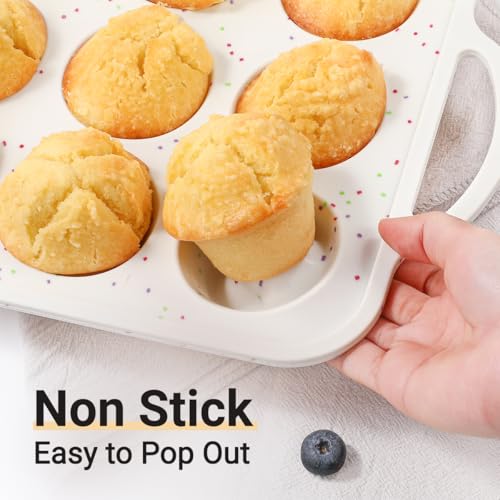 Silicone Muffin Pan with Metal Frame