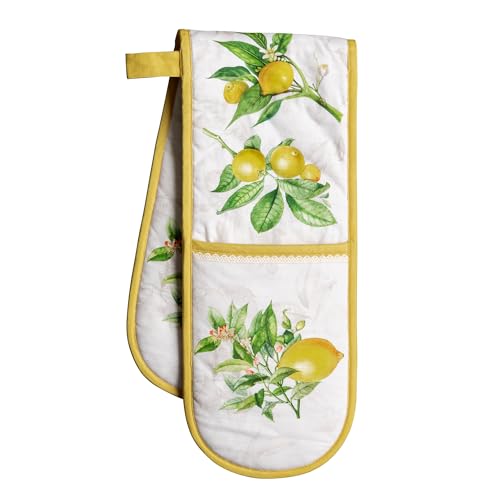 Double Oven Mitts 100% Cotton Double Oven Glove