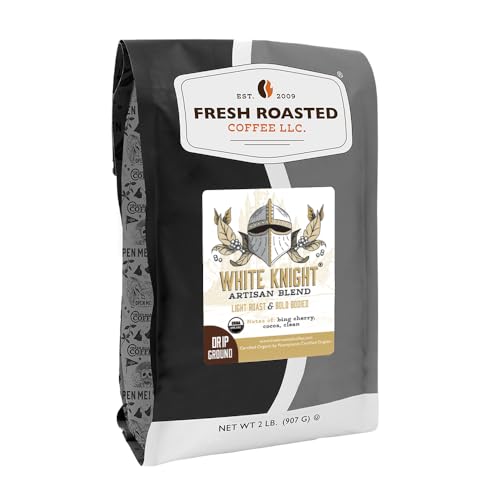 Organic White Knight Drip Ground Coffee (32 Ounce)