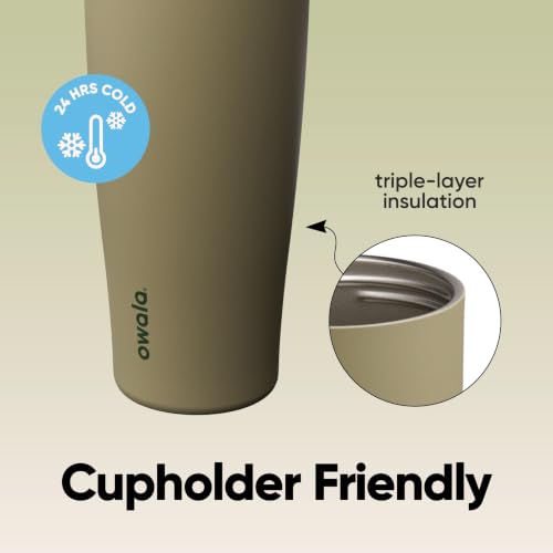 FreeSip Tumbler Stainless Steel Water Bottle 30 oz Off Road
