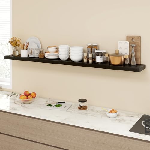 72 Inch Floating Shelves