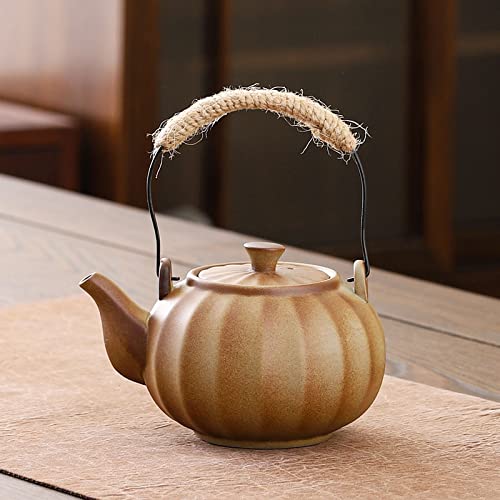 Lifting Beam Pot Style Rough Pottery Tea Set