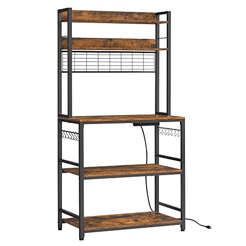 Bakers Rack with Power Outlet