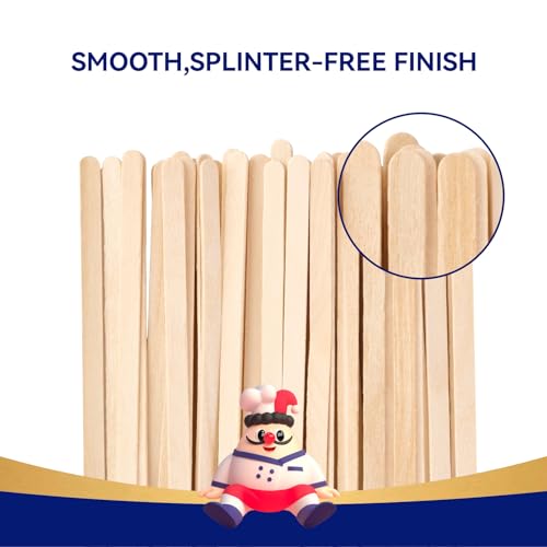 1000 Count Wood Coffee Stirrers 7 inch
