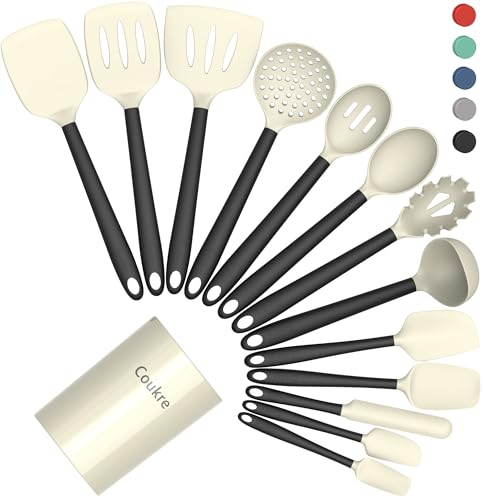 Silicone Kitchen Cooking Utensils Set