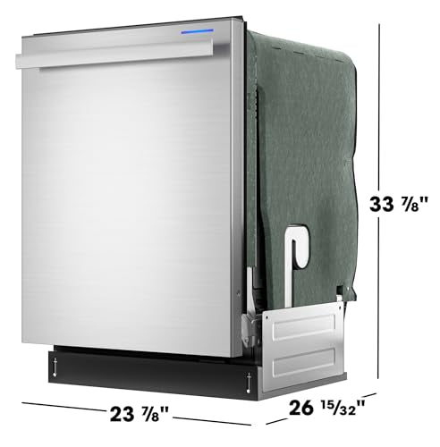 SDW6757ES 24 in. Top Control Handle 45 dBA Dishwasher