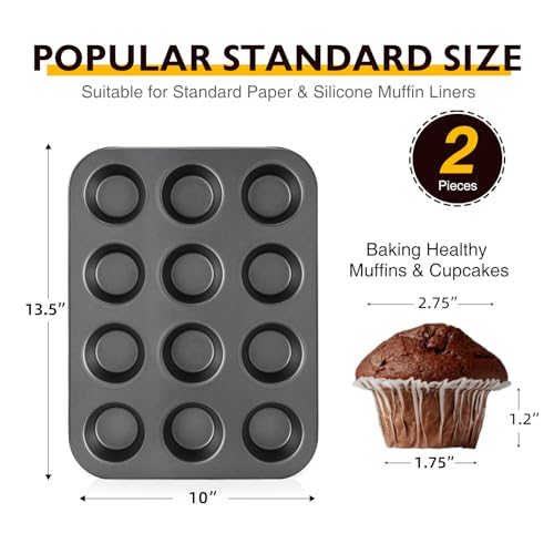 Muffin Pan for Baking (2 Count)