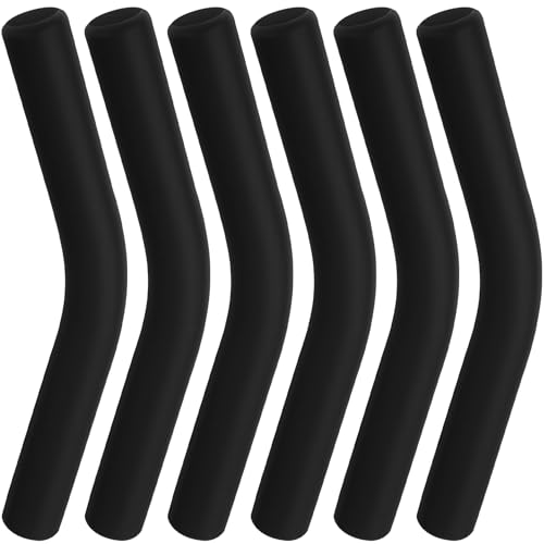 6pcs Food Grade Silicone Straw Tips (6 Count)