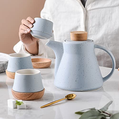 Ceramic Tea Set Gift Box Set Household Porcelain Teapot Tea Cup European