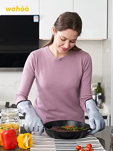 LANON Wahoo Liquid Silicone Oven Mitts