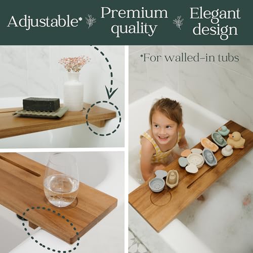 Premium Nature Shed Bathtub Tray for Standard Tubs