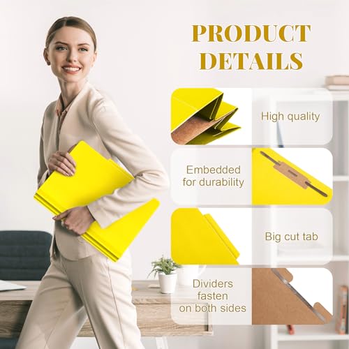 12 Pcs Classification Folder Letter Size (12 Count)