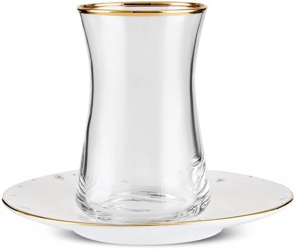 Karaca Fleur 12-Piece Tea Set for 6 People