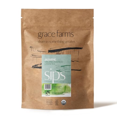 Organic JASMINE Green Tea (50 Count)