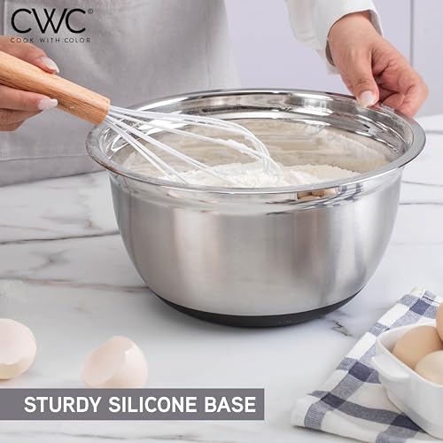 Stainless Steel Mixing Bowls Set with Lids