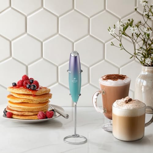 Powerful Milk Frother Wand With Duracell Batteries
