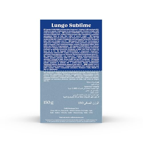 100% Arabica Aluminum Lungo Capsules (30 Count)