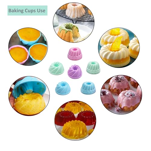 54 Pieces Silicone Baking Pans Set