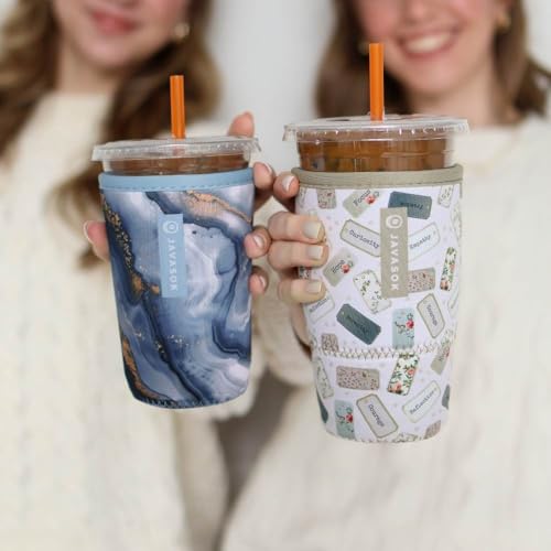 JavaSok Iced Coffee & Cold Soda Insulated Neoprene Cup Sleeve