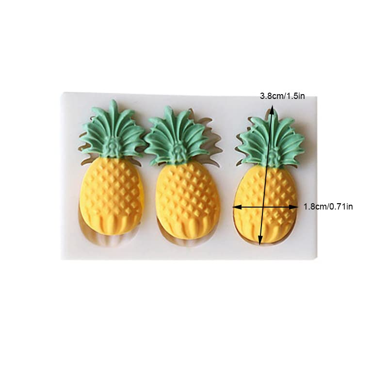 Lovely Small Items Silicone Fondant Molds Set For Cake Topper (5 Count)