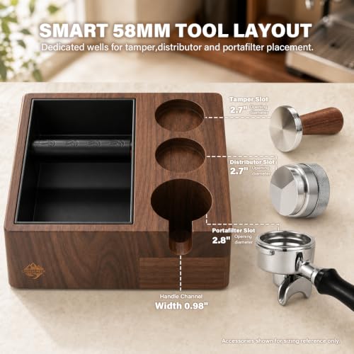 Coffee Knock Box for 58mm Portafilter