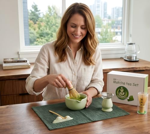 Matcha Whisk Set with Bowl