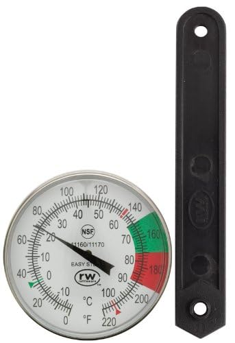 Easy Steam Milk Frothing Thermometer Kit with Clip