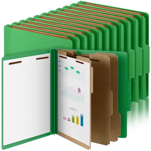 36 Pcs Classification Folder Letter Size