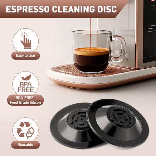 2PCS 54mm Espresso Cleaning Disc