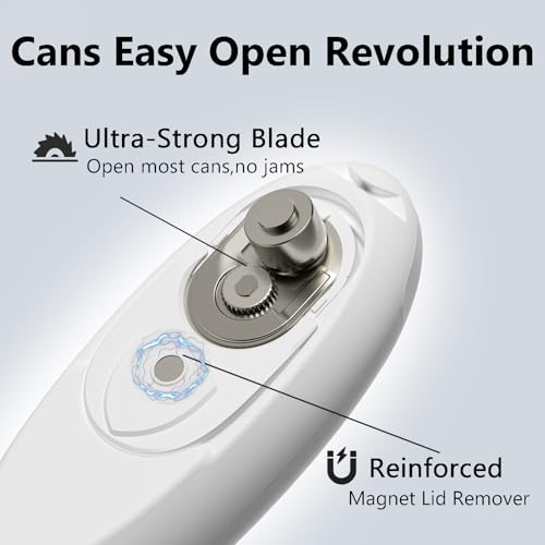 Automatic Electric Can Opener for Seniors for Kitchen