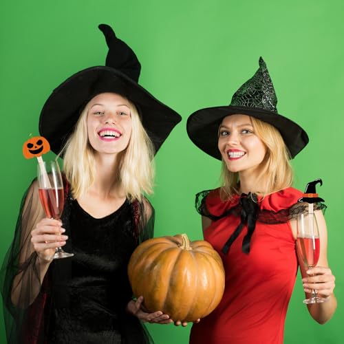 120 Pcs Halloween Coffee Stirrers Wooden Stir Sticks