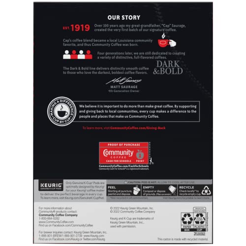 Dark & Bold Exxtra Boost 96 Count Coffee Pods