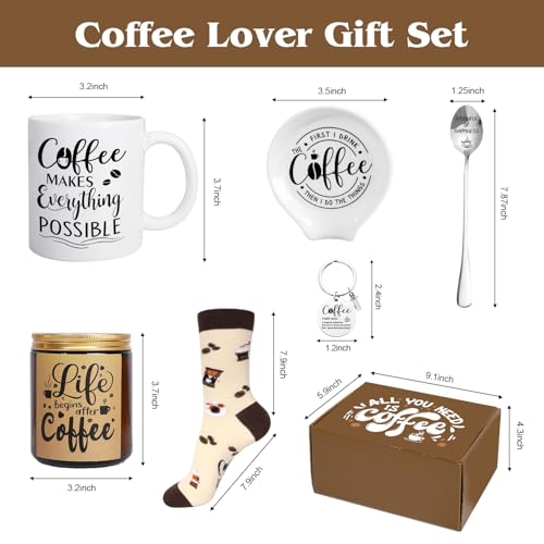 Coffee Gifts 6PCS Coffee Gift Basket (6 Count)
