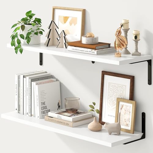 Deep Floating Shelves (2 Count)