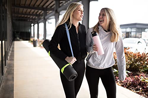 Insulated Water Bottle with Straw