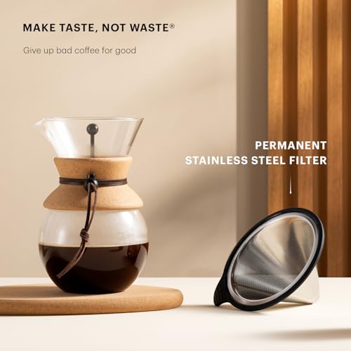 34oz Pour Over Coffee Maker