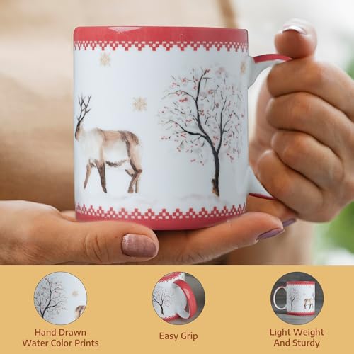Coffee Mug with Handles Tea Cups